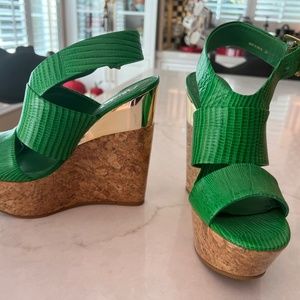 Alice and Olivia platform wedge